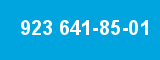 923 641-85-01